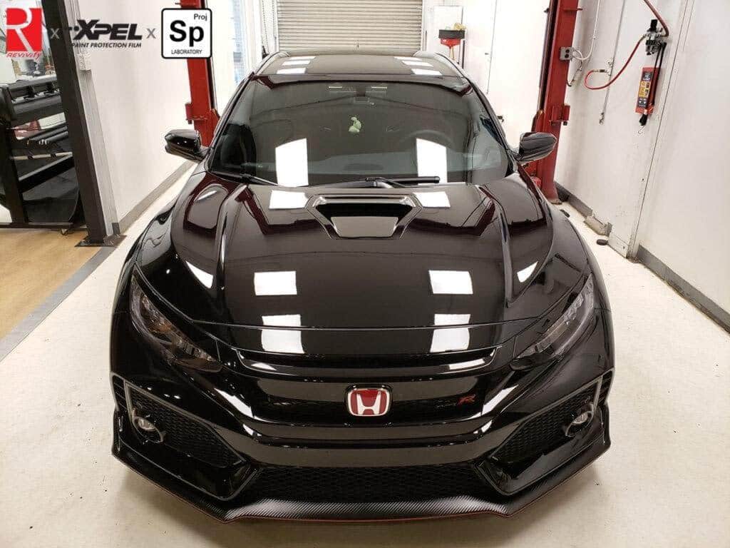Honda Civic Type R ceramic coated in Richmond with Revivify by Speed Project Laboratory