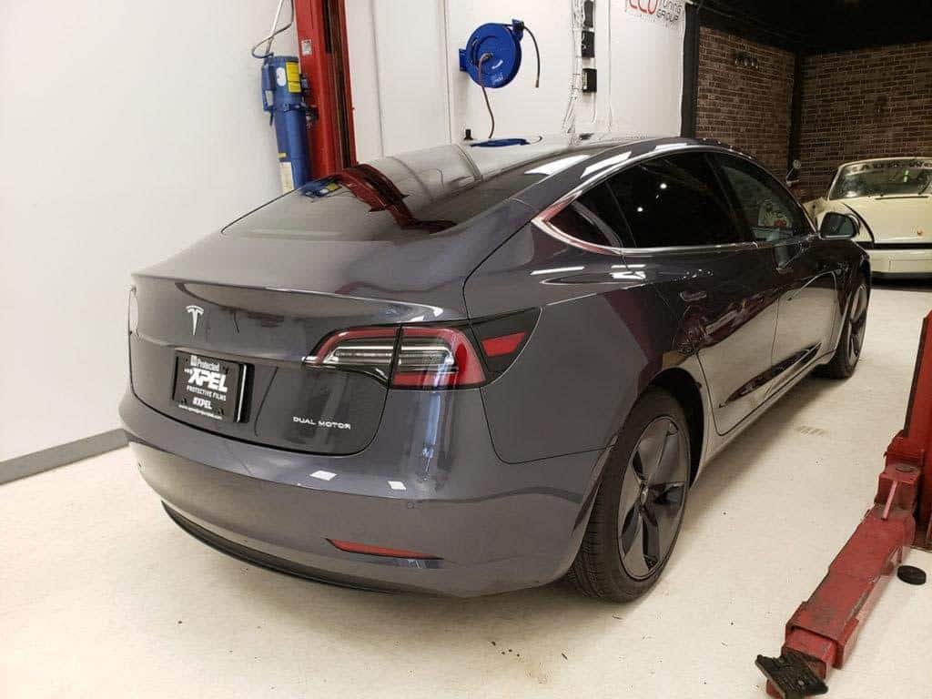 Window tint for Tesla Model S, 3, X, Y, done at Speed Projects Laboratory in Richmond.